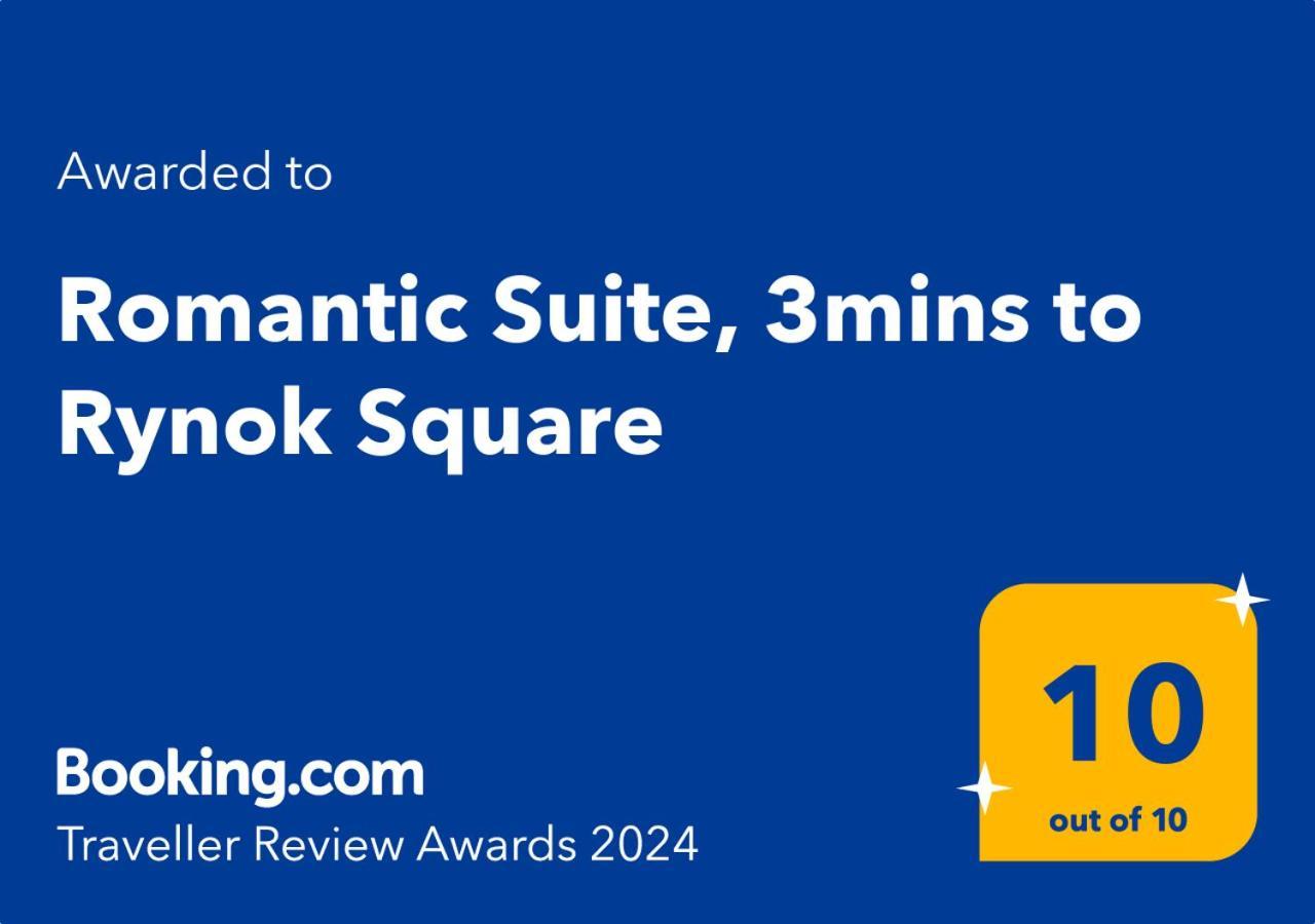 Romantic Suite, 3Mins To Rynok Square Lviv Eksteriør bilde